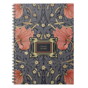 William Morris Pimpernel Vintage Anteckningsbok