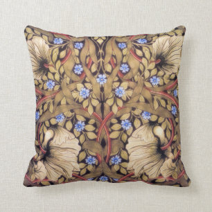 William Morris Pimpernel Vintage Blommigt Kudde