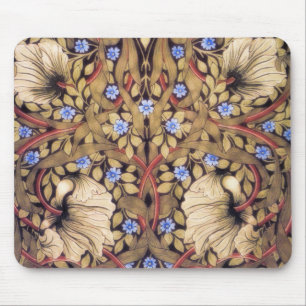 William Morris Pimpernel Vintage Blommigt Musmatta