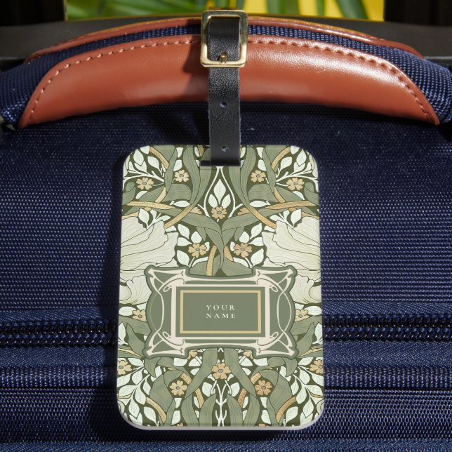 William Morris Pimpernel Vintage Mönster Bagagebricka (Framsida Insitu 2)