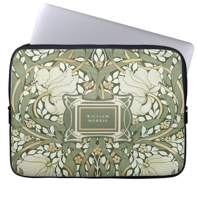 William Morris Pimpernel Vintage Mönster Laptop Fodral (Framsidan)