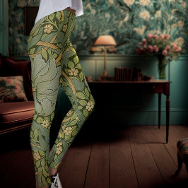 William Morris Pimpernel Vintage Mönster Leggings