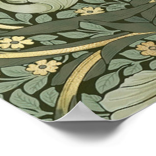 William Morris Pimpernel Vintage Mönster Poster