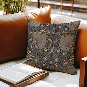 William Morris Pimpernel Vintage Mönster Throw Pil Kudde