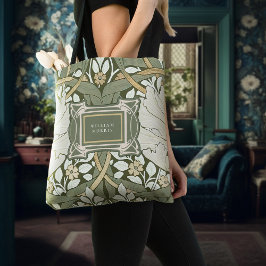William Morris Pimpernel Vintage Mönster Tote Bag Tygkasse