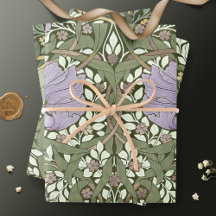 William Morris Pimpernel Vintage Mönster Wrapping