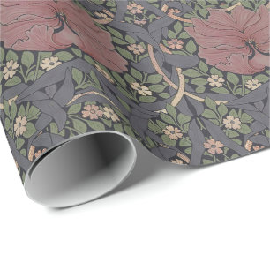 William Morris Pimpernel Vintage Mönster Wrapping Presentpapper