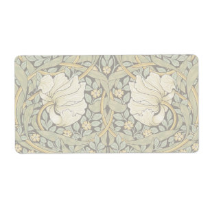William Morris Pimpernel Vintage Pre-Raphaelite Fraktsedel