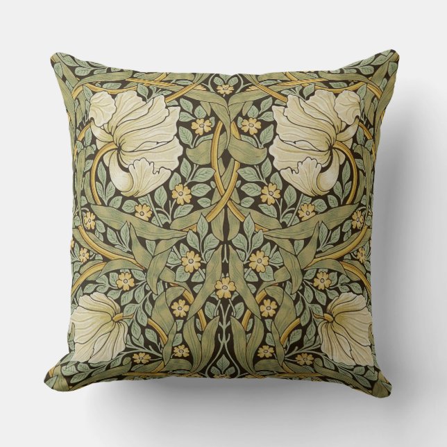 William Morris Pimpernel Vintage Pre-Raphaelite Kudde (Framsida)