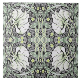 William Morris Pimpernel Vintage Seamless Mönster Kakelplatta