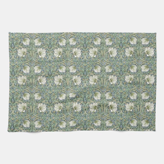 William Morris Pimpernelmönster Kökshandduk (Horisontell)