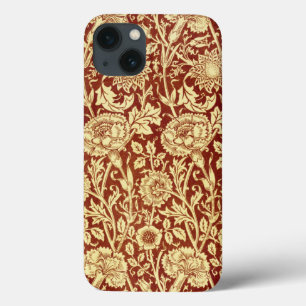 William Morris Pinks Red and White