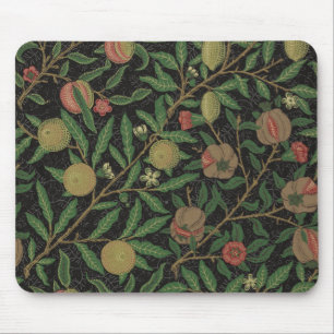 William Morris Pomegranate Black Fruit Musmatta