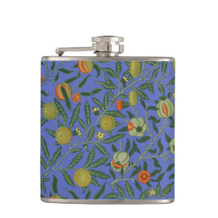 William Morris Pomegranate Blue Colorful Tapet Fickplunta