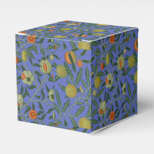 William Morris Pomegranate Blue Colorful Tapet Presentaskar