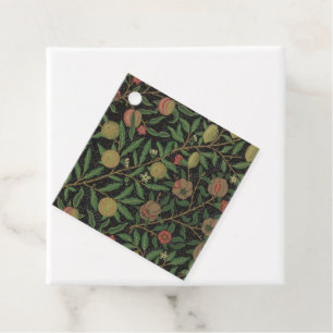 William Morris Pomegranate Classic Fruit Gåvor Etiketter