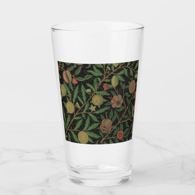 William Morris Pomegranate Classic Fruit Glaskopp (Framsida)