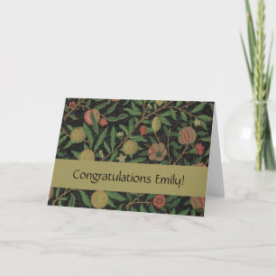 William Morris Pomegranate Classic Fruit Kort