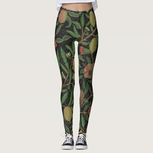 William Morris Pomegranate Classic Fruit Leggings (Framsida)