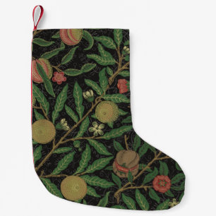 William Morris Pomegranate Classic Fruit Liten Julstrumpa