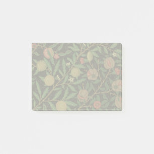 William Morris Pomegranate Classic Fruit Post-it Block