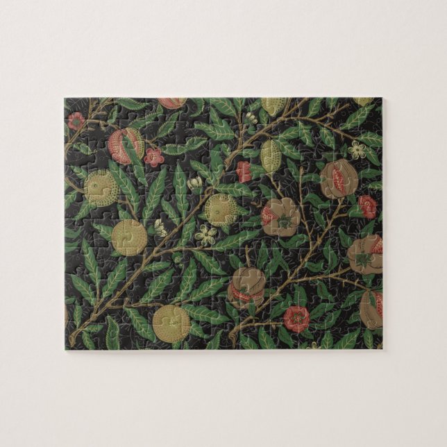 William Morris Pomegranate Classic Fruit Pussel (Horisontell)