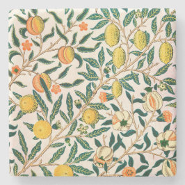 WILLIAM MORRIS "POMEGRANATE" DESIGN STONE UNDERLÄG STENUNDERLÄGG