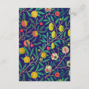 William Morris Pomegranate in Navy Tilläggskort