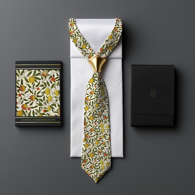 William Morris Pomegranate Lemons Gult Fruits Slips (Skapare uppladdad)