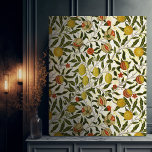 William Morris Pomegranate Lemons Vintage Mönster Canvastryck<br><div class="desc">Dö djupt in i stollig i Viktorianeran med vår exklusiv mönster, som kom till liv från William Morris konstnärliga briljans. Den här utformningen fångar det livliga i både konst- och hantverksrörelsen och Art nouveau. Varje penseldrag avspeglar kärlek för naturen och är invecklat detaljerade. Höj något objekt med den här beröringen...</div>