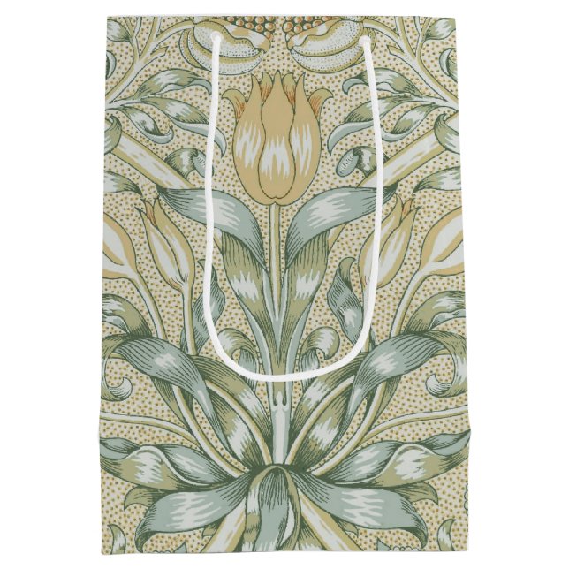 William Morris Pomegranate Mönster Antik Lilja (Baksidan)