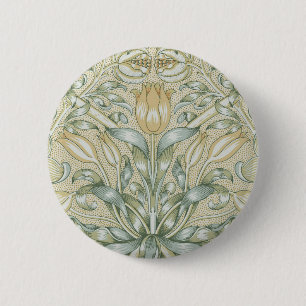 William Morris Pomegranate Mönster Antik Lilja Knapp