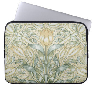 William Morris Pomegranate Mönster Antik Lilja Laptop Fodral