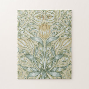 William Morris Pomegranate Mönster Antik Lilja Pussel