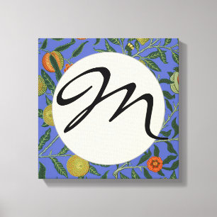 William Morris Pomegranate Tapet Canvastryck