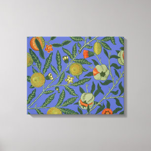 William Morris Pomegranate Tapet Canvastryck