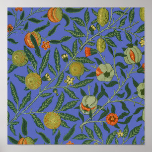 William Morris Pomegranate Tapet Poster