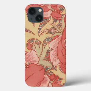 William Morris Poppies Blommigt Art nouveau Mönste