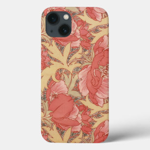 William Morris Poppies Blommigt Art nouveau Mönste