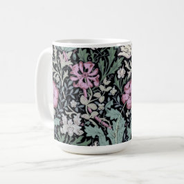 William Morris Poppy Botanical Victorian Wallpaper Kaffemugg