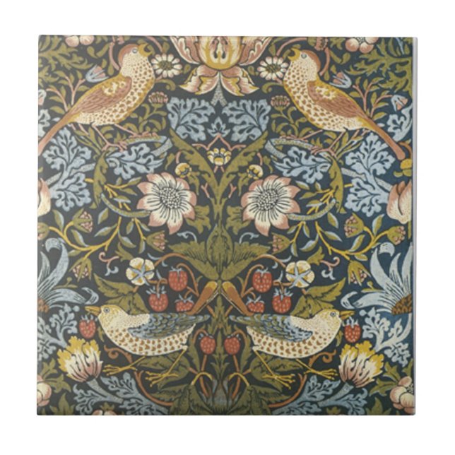 William Morris Pre Raphaelite Fine Art Tiles Kakelplatta (Framsidan)