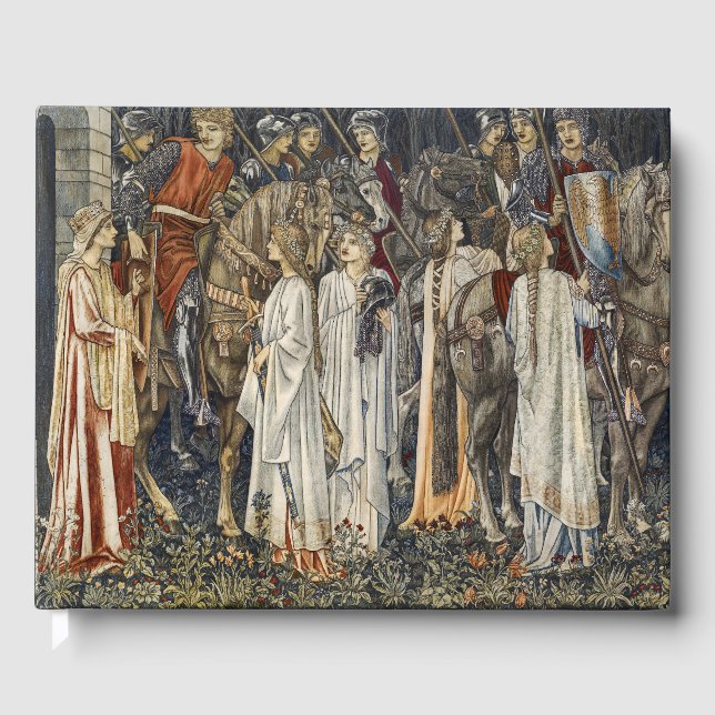 William Morris Quest for Heliga Grail:Shield Fores Gästböcker (Framsida)