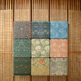 William * Morris Quilt Exquisite Kakelplatta