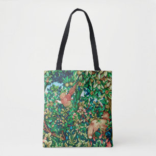William Morris räv och PheasantTapestrytryck Tygkasse