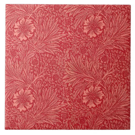 William Morris Red Marigold Mönster Kakelplatta