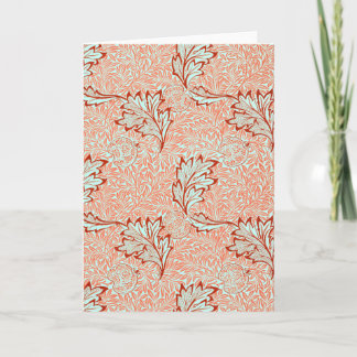 William Morris RED MÖNSTER Foleting Card Kort