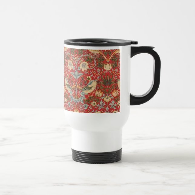 William Morris Red Strawberry Thief Resemugg (Höger)