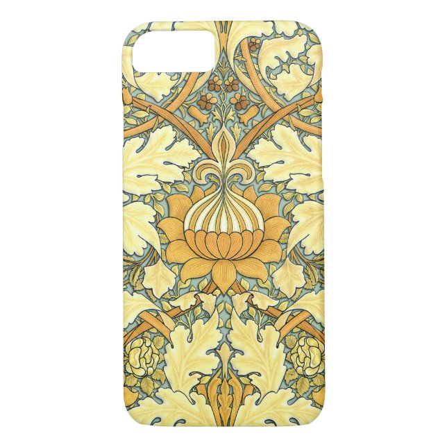 William Morris rik blommönster Case-Mate iPhone Skal (Baksida)