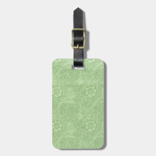 William Morris ringblomma (grönt) Bagagebricka