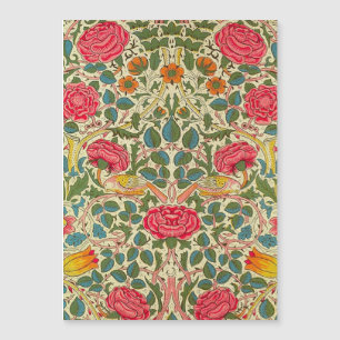 William Morris Ro Blommigt Chintz Rosa